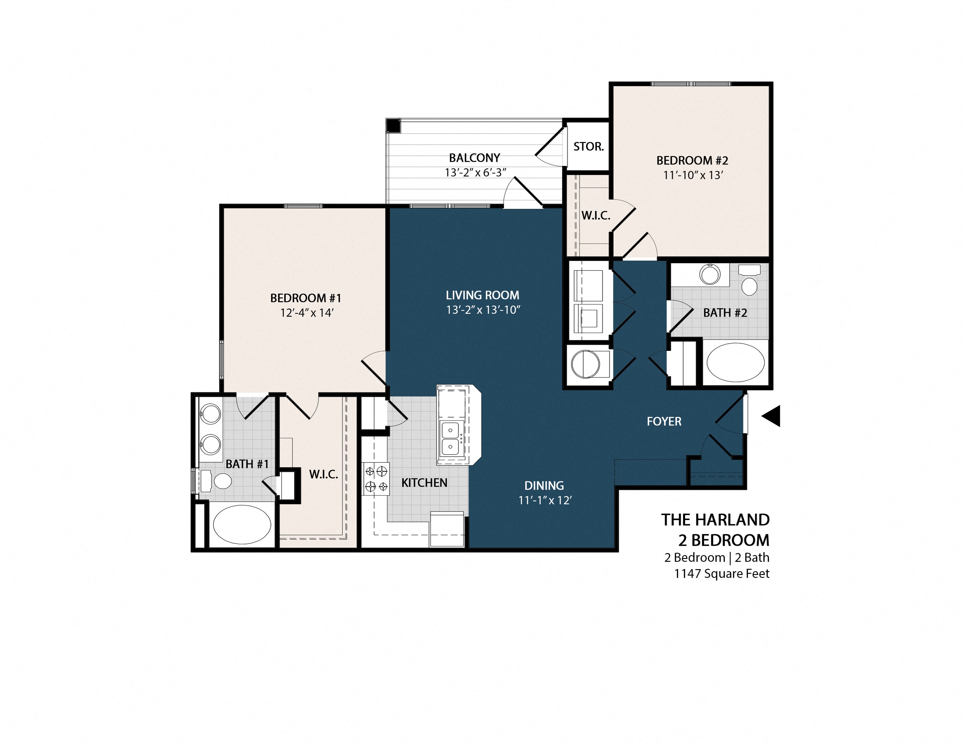 Harland Floor Plan Harland Floor Plan